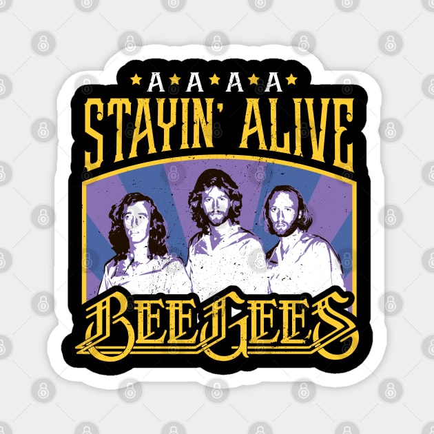 Bee Gees band Magnet by VizRad