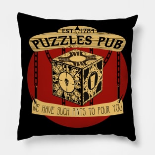 Puzzles Pub Pillow