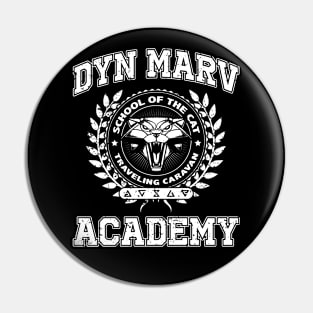 Dyn Marv Academy Cat School Pin