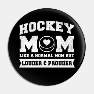 HOCKEY-MOM Pin