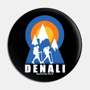 Hiking in Denali National Park Pin