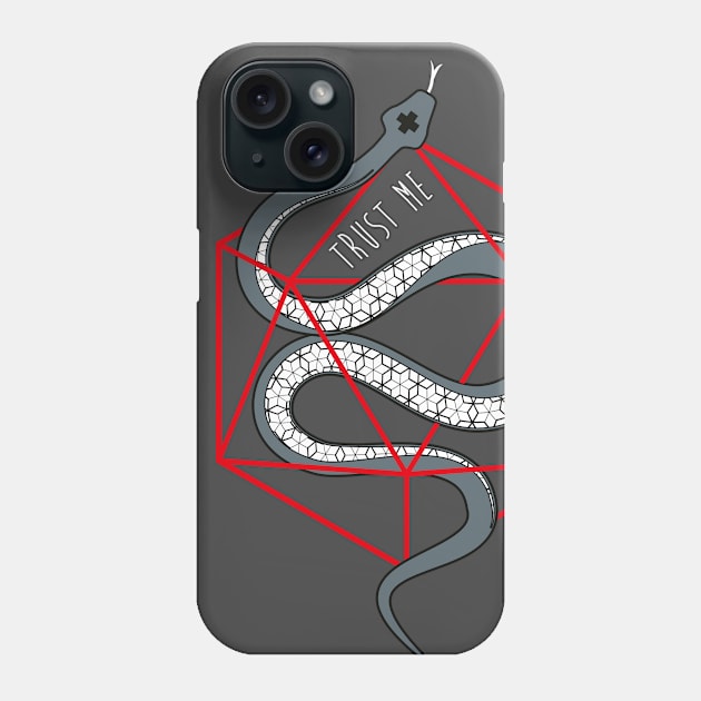 Snake - trust me Phone Case by oppositevision