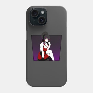 The Girl at the Bar Phone Case