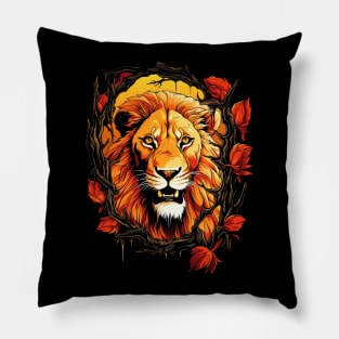 Lion Head 2 Pillow