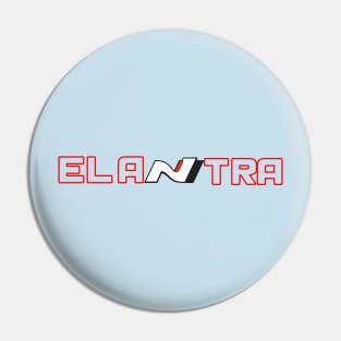 Elantra N (Smaller) Transparent Red Pin