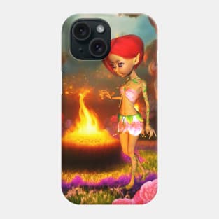 The Amazing Adventures of Fairy and Fire Owl Phone Case