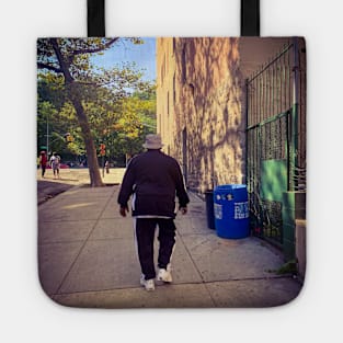 Harlem Street People Manhattan New York City Tote