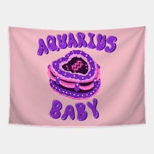 Aquarius baby cake Tapestry