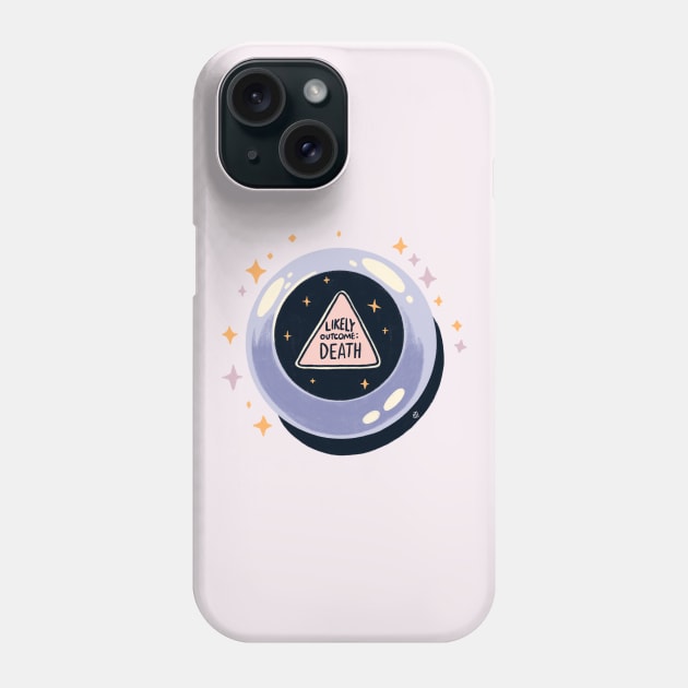 Likely outcome death - pink lilac Phone Case by Itouchedabee