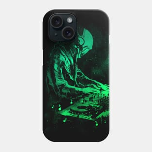 Galactic DJ Astronaut - EDM Music Vibes Phone Case