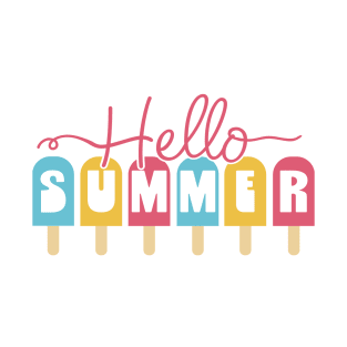 Hello Summer Popsicles T-Shirt