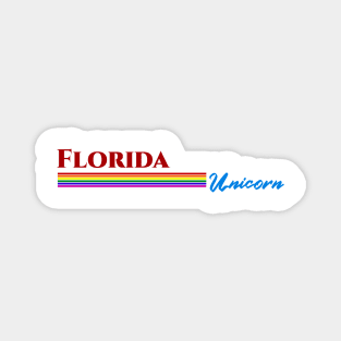 Florida Unicorn Gift Magnet