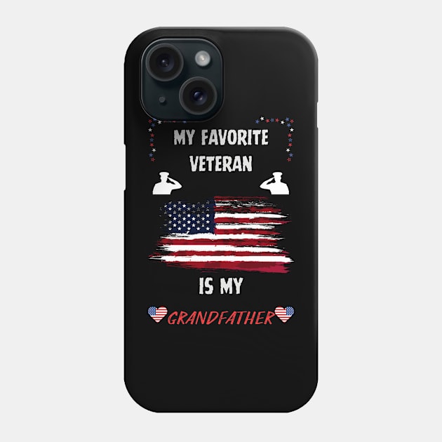 veteran grandfather Phone Case by vaporgraphic