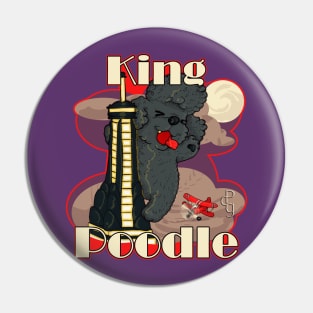 King Poodle Pin