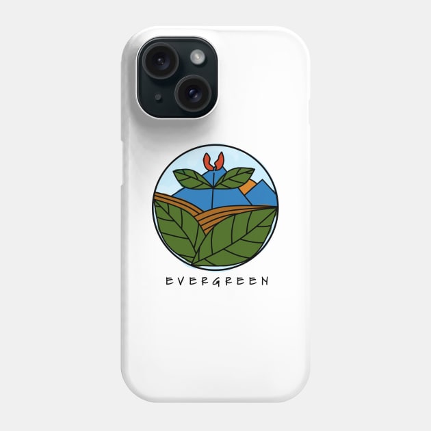 Evergreen Phone Case by Sefiyan