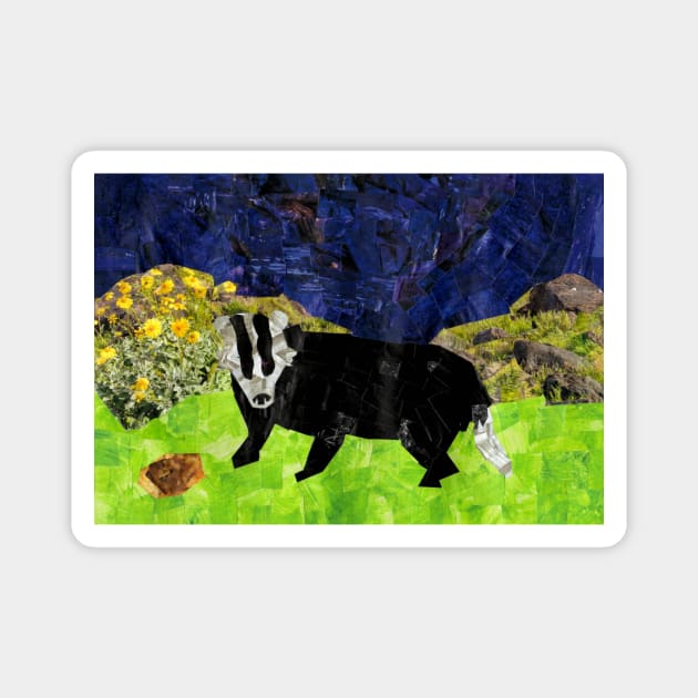 Badger, Badger, Badger Magnet by cajunhusker