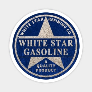 White Star Gasoline Magnet