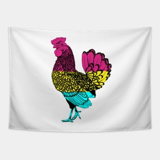 Chicken 3: Pansexual Pride (2022) Tapestry