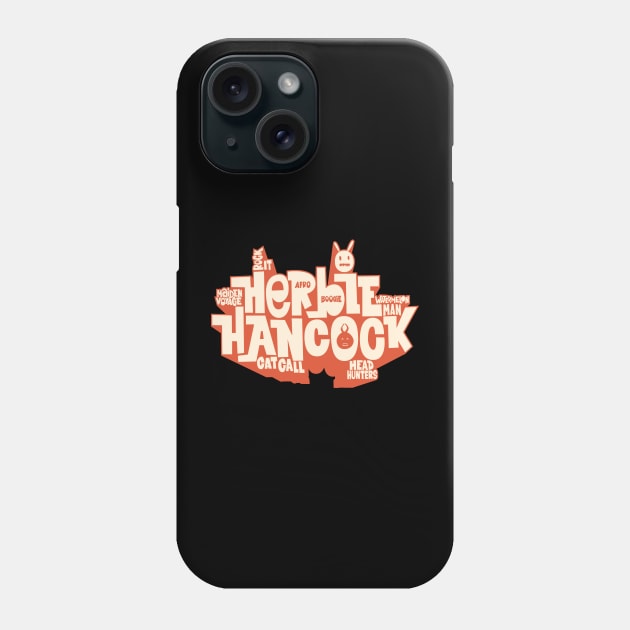 Herbie Hancock - Master of Funk and Jazz Phone Case by Boogosh