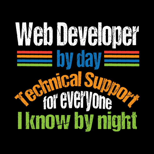 Web Developer | Struggles of the IT Professional by TeesByJay