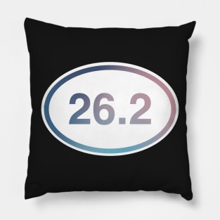 26.2 Marathon Running Race Distance Pillow