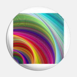 Vortex of colors Pin