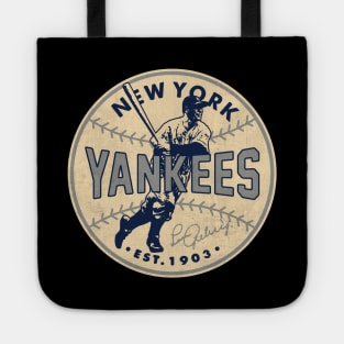 Lou Gehrig Yankees by Buck Tee Tote