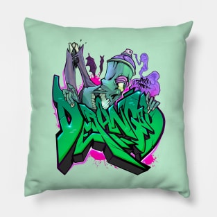 Deranged by Zarkoner Pillow