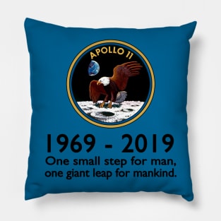 Apollo 11 Moon Landing 50th Anniversary Pillow