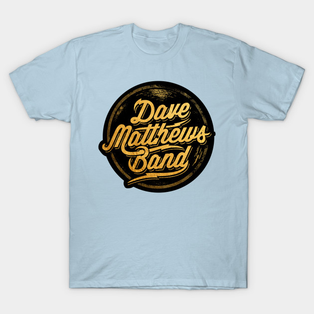 Disover Dave Matthews Logo Circle Gold - Dave Matthews - T-Shirt