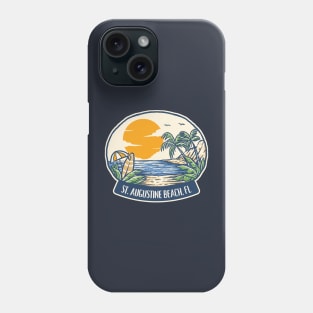 Saint Augustine Beach Florida Phone Case