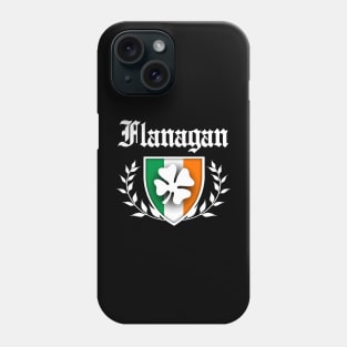 Flanagan Shamrock Crest Phone Case