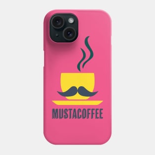 Mustacoffee Mustach and Coffee Phone Case