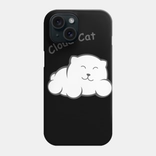 cloud cat Phone Case