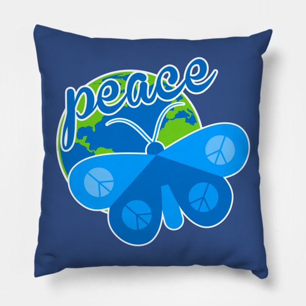 PEACE Pillow by soaktrendingworld