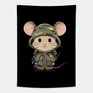 Army Mouse Tapestry