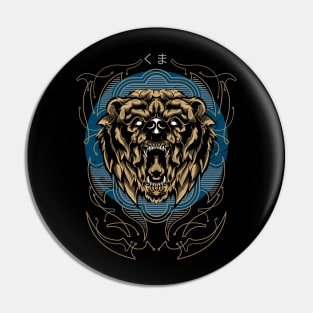 Golden Bear / Urban Streetwear / Bear / Grizzly Pin