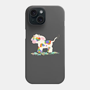 Rainbow Moo Phone Case