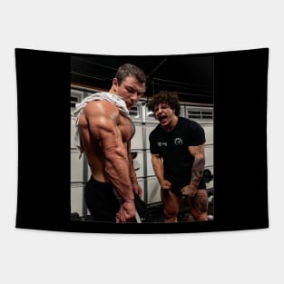 Tren Twins Gym Inspirational Tapestry