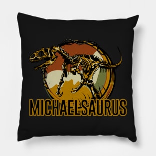 Michaelosaurus Michael Dinosaur T-Rex Pillow