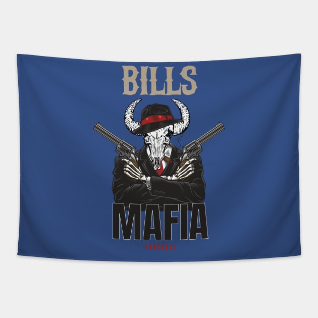 Bills Mafia Tapestry by Tamie