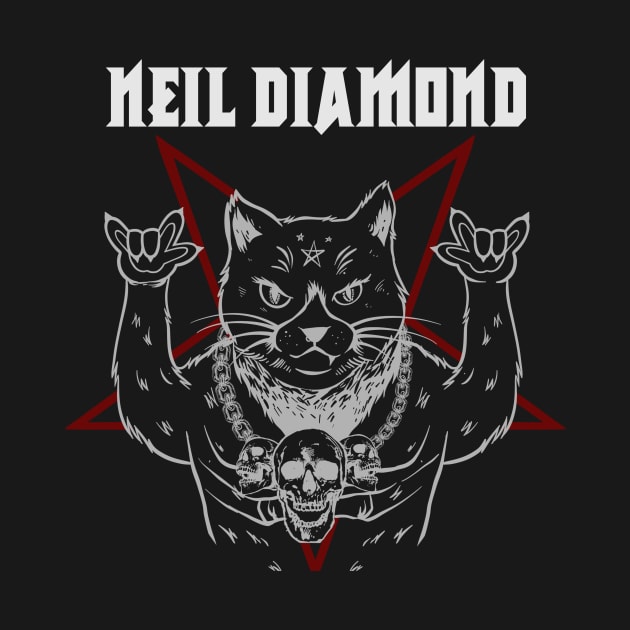 NEIL DIAMOND CAT ROCK - MERCH VTG by rackoto