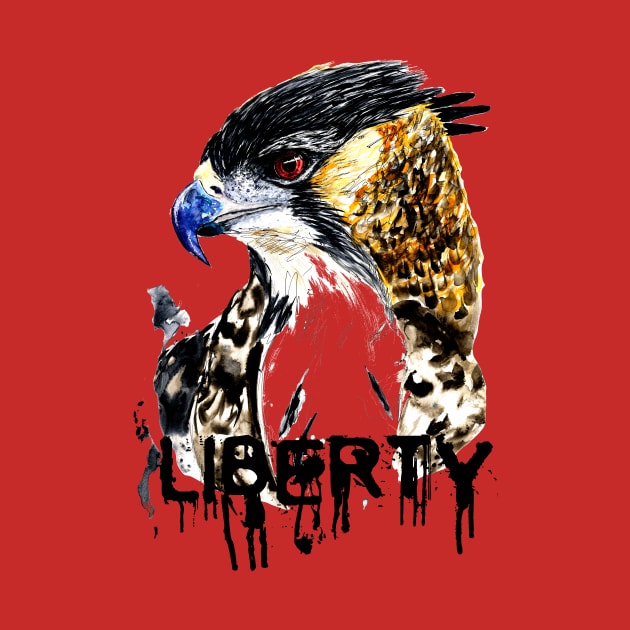 liberty falcon by NemfisArt