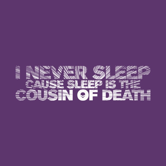 Sleep is the Cousin of Death by bobbuel