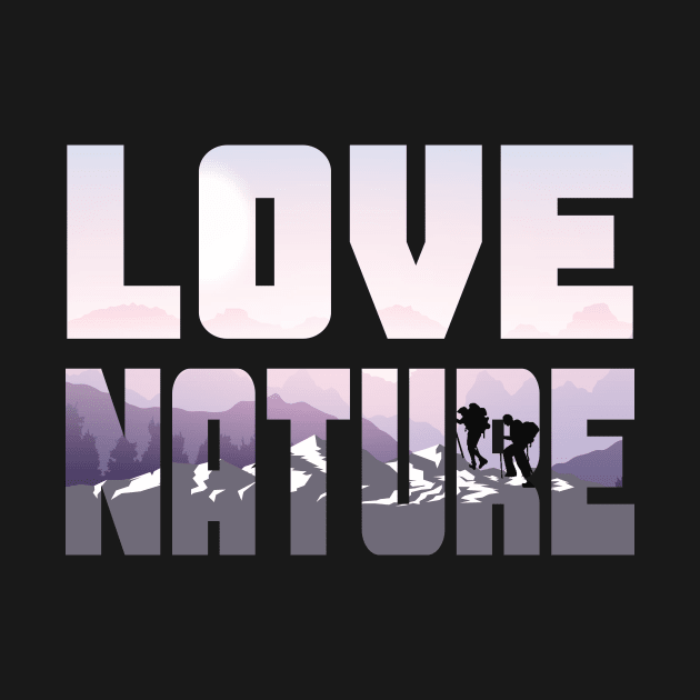 Nature Lover Landscape Gift by Foxxy Merch