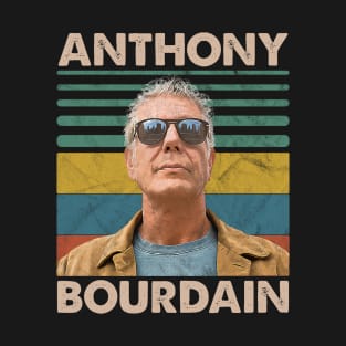 Anthony Bourdain Retro Vintage T-Shirt