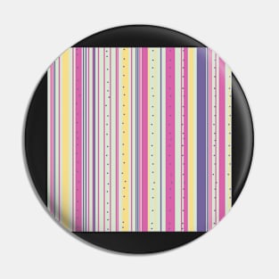 Cotton candy stripes pink and yellow Pin