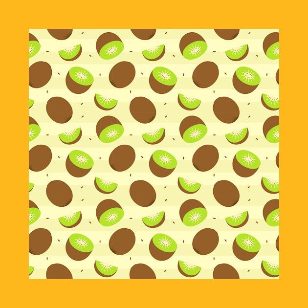 Kiwi Pattern by VEKTORKITA