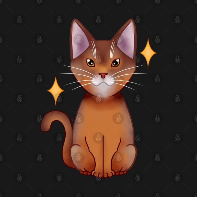 Abyssinian cat by LemonFur