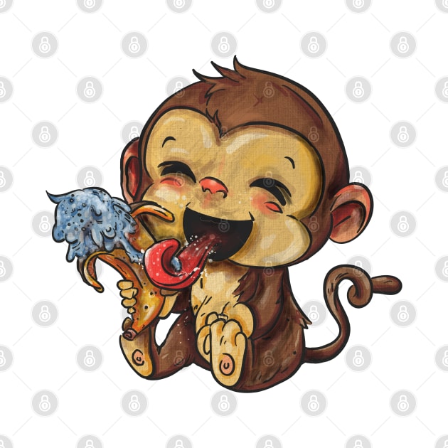 Ice Cream Monkey by Deep Box